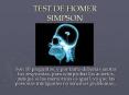 TEST DE HOMER SIMPSON PowerPoint PPT Presentation