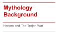 Mythology Background PowerPoint PPT Presentation