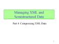 Part 4: Compressing XML Data PowerPoint PPT Presentation