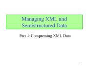 Part 4: Compressing XML Data