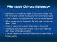 Why study Chinese diplomacy PowerPoint PPT Presentation