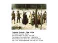 Colonial Period -- The 1600s PowerPoint PPT Presentation