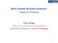 Multi-Channel Wireless Networks: Theory to Practice PowerPoint PPT Presentation