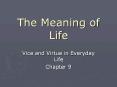 The Meaning of Life PowerPoint PPT Presentation