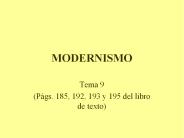 MODERNISMO