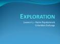 Exploration PowerPoint PPT Presentation
