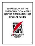 SUBMISSION TO THE PORTFOLIO COMMITTEE ON THE DISTRIBUTION OF SPECIAL FUNDS PowerPoint PPT Presentation
