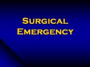 Surgical Emergency