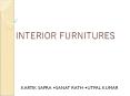 INTERIOR FURNITURES PowerPoint PPT Presentation