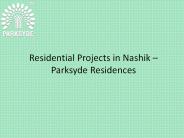 Residential Projects in Nashik – Parksyde Residences