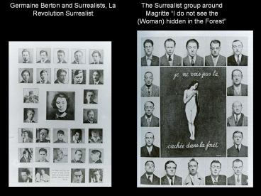 Germaine Berton and Surrealists, La Revolution Surrealist