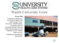 Watch University Grow PowerPoint PPT Presentation