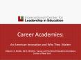 Career Academies: PowerPoint PPT Presentation
