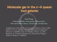 Molecular gas in the z~6 quasar host galaxies PowerPoint PPT Presentation