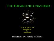 The Expanding Universe!