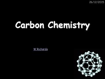 Carbon Chemistry