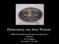 Elementary,%20my%20dear%20Watson PowerPoint PPT Presentation