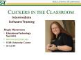 Clickers in the Classroom PowerPoint PPT Presentation