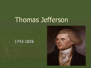 Thomas Jefferson