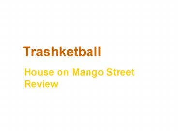 Trashketball