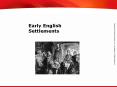 The First English Settlements PowerPoint PPT Presentation
