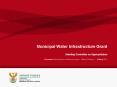 Municipal Water Infrastructure Grant PowerPoint PPT Presentation