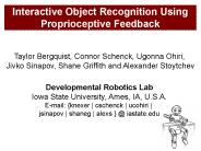 Interactive Object Recognition Using