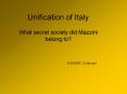 Unification of Italy PowerPoint PPT Presentation