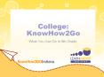 College: KnowHow2Go PowerPoint PPT Presentation