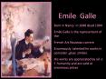 Emile Galle PowerPoint PPT Presentation