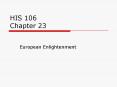 HIS 106 Chapter 23 PowerPoint PPT Presentation