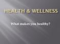 Health PowerPoint PPT Presentation