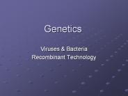 Genetics