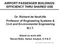 AIRPORT PASSENGER BUILDINGS: EFFICIENCY THRU SHARED USE PowerPoint PPT Presentation