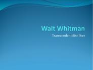 Walt Whitman