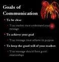 Goals of Communication PowerPoint PPT Presentation