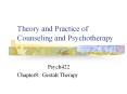Theory and Practice of Counseling and Psychotherapy PowerPoint PPT Presentation