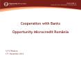 Cooperation with Banks PowerPoint PPT Presentation