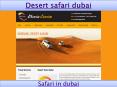 Desert safari dubai PowerPoint PPT Presentation