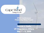 Offshore Wind Energy in the US