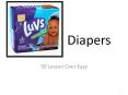 Diapers PowerPoint PPT Presentation