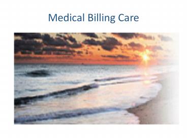Medical Billing