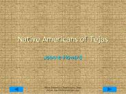 Native Americans of Tejas