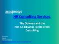 HR Recruiting Services and HR Audit Services - Accuprosys PowerPoint PPT Presentation