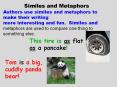 Similes and Metaphors PowerPoint PPT Presentation