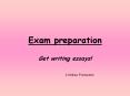 Exam preparation PowerPoint PPT Presentation