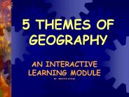 5 THEMES OF GEOGRAPHY