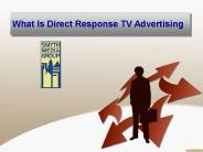 What Is Direct Response TV Advertising