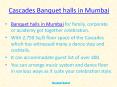 Banquet halls in mumbai PowerPoint PPT Presentation