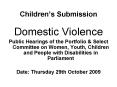 Domestic Violence PowerPoint PPT Presentation